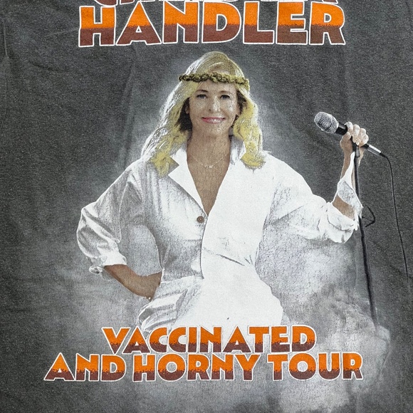Women's Chelsea Handler Vaccinated and Horny tour t-shirt - Picture 3 of 4